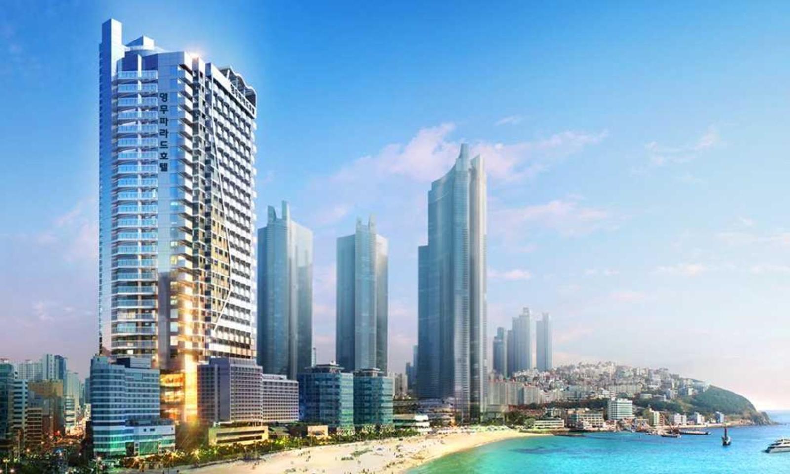 Busan Yeongmu Parade Hotel Haeundae Beach Екстериор снимка