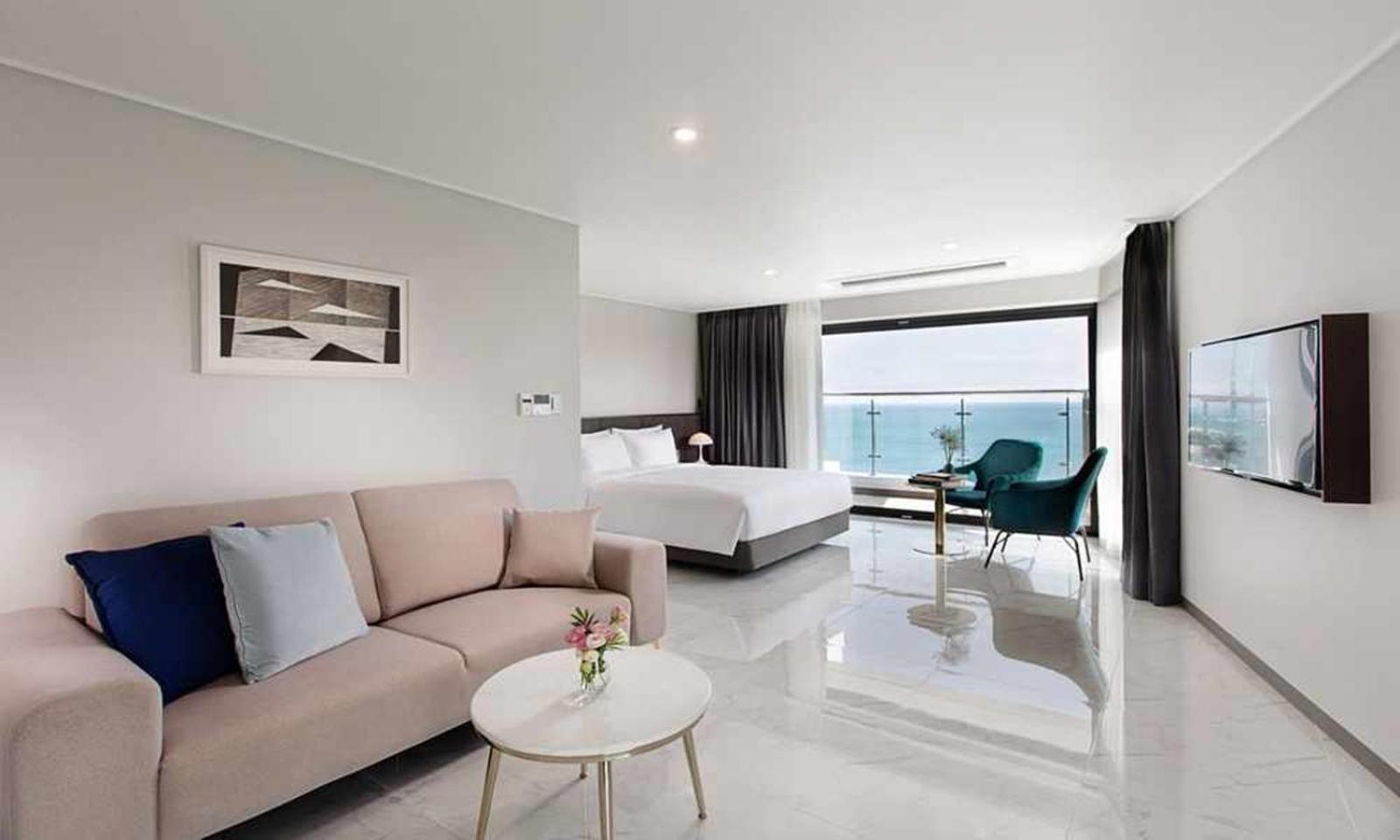 Busan Yeongmu Parade Hotel Haeundae Beach Екстериор снимка